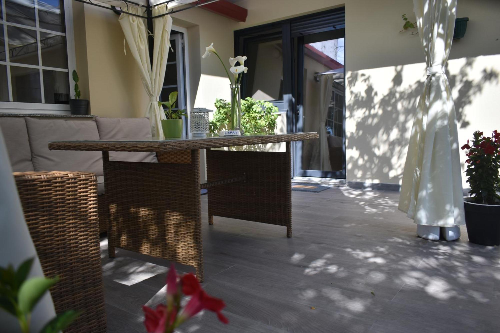 Jardin, Terraza Y Barbacoa Apartman O Grove Kültér fotó