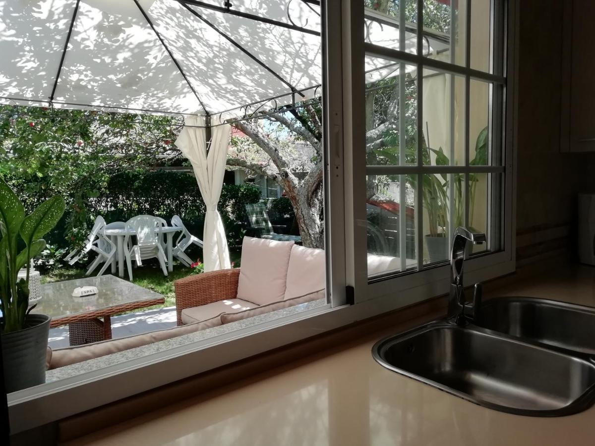 Jardin, Terraza Y Barbacoa Apartman O Grove Kültér fotó